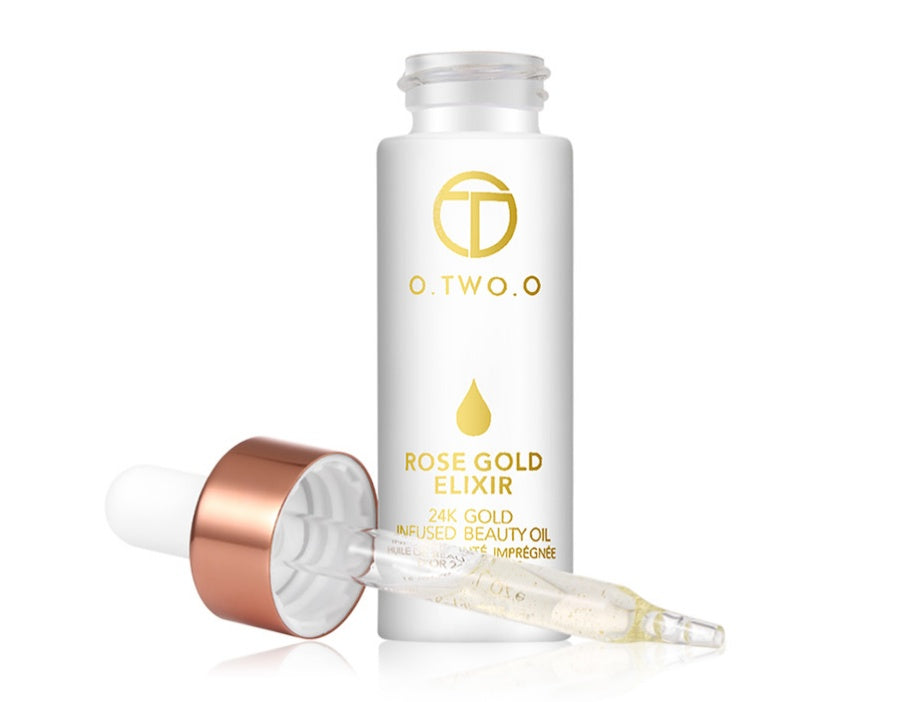 24K Rose Gold Elixir – Luxurious Hydrating Face Oil & Makeup Primer