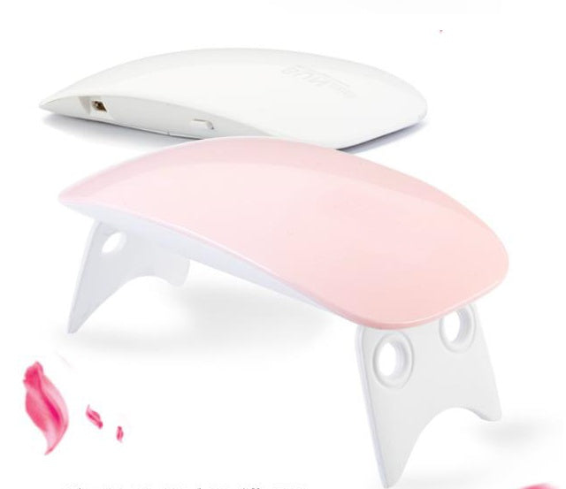 Portable USB LED Nail Light – 6W Fast-Drying Light Therapy Machine💅