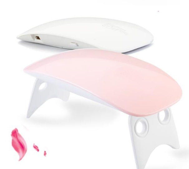 Portable USB LED Nail Light – 6W Fast-Drying Light Therapy Machine💅