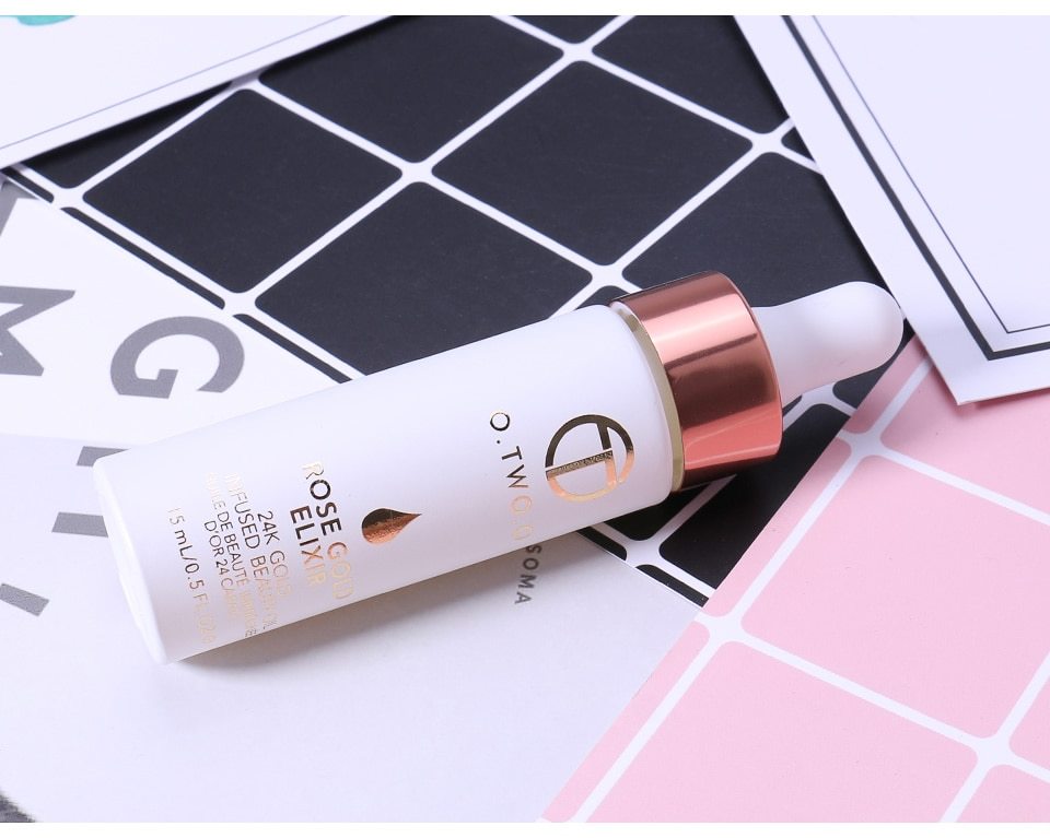 24K Rose Gold Elixir – Luxurious Hydrating Face Oil & Makeup Primer