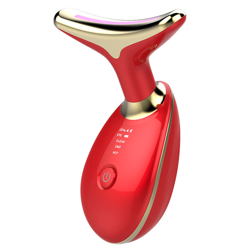 EMS Thermal Neck Lifting & Tightening Massager – Advanced Anti-Wrinkle & Skin Firming Therapy