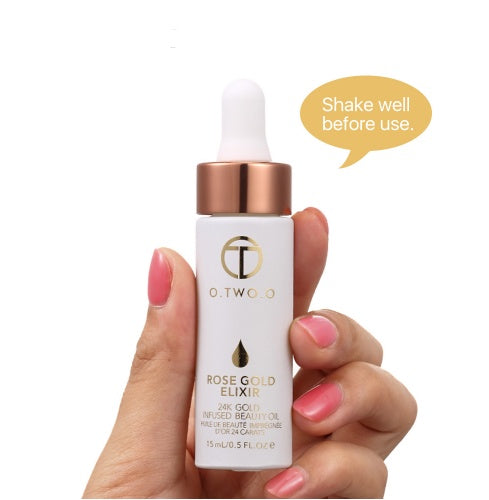 24K Rose Gold Elixir – Luxurious Hydrating Face Oil & Makeup Primer
