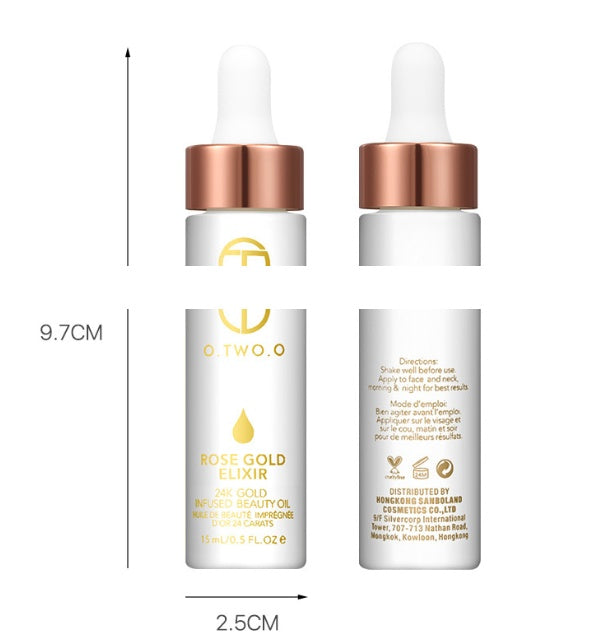 24K Rose Gold Elixir – Luxurious Hydrating Face Oil & Makeup Primer