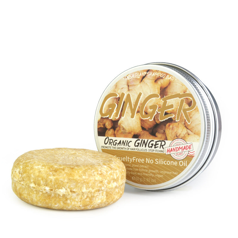 Ginger Shampoo Soap – Anti-Dandruff & Scalp Refreshing