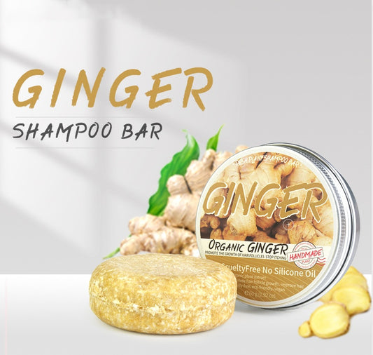 Ginger Shampoo Soap – Anti-Dandruff & Scalp Refreshing