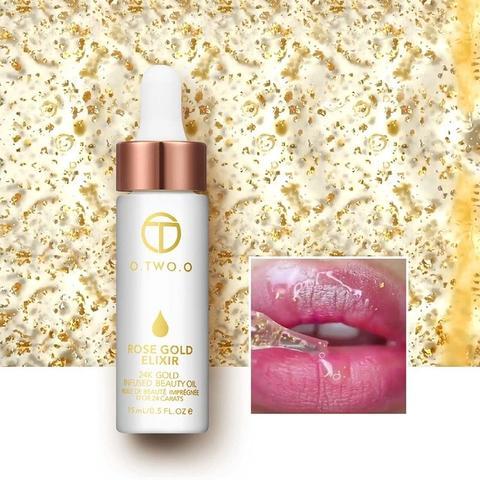 24K Rose Gold Elixir – Luxurious Hydrating Face Oil & Makeup Primer