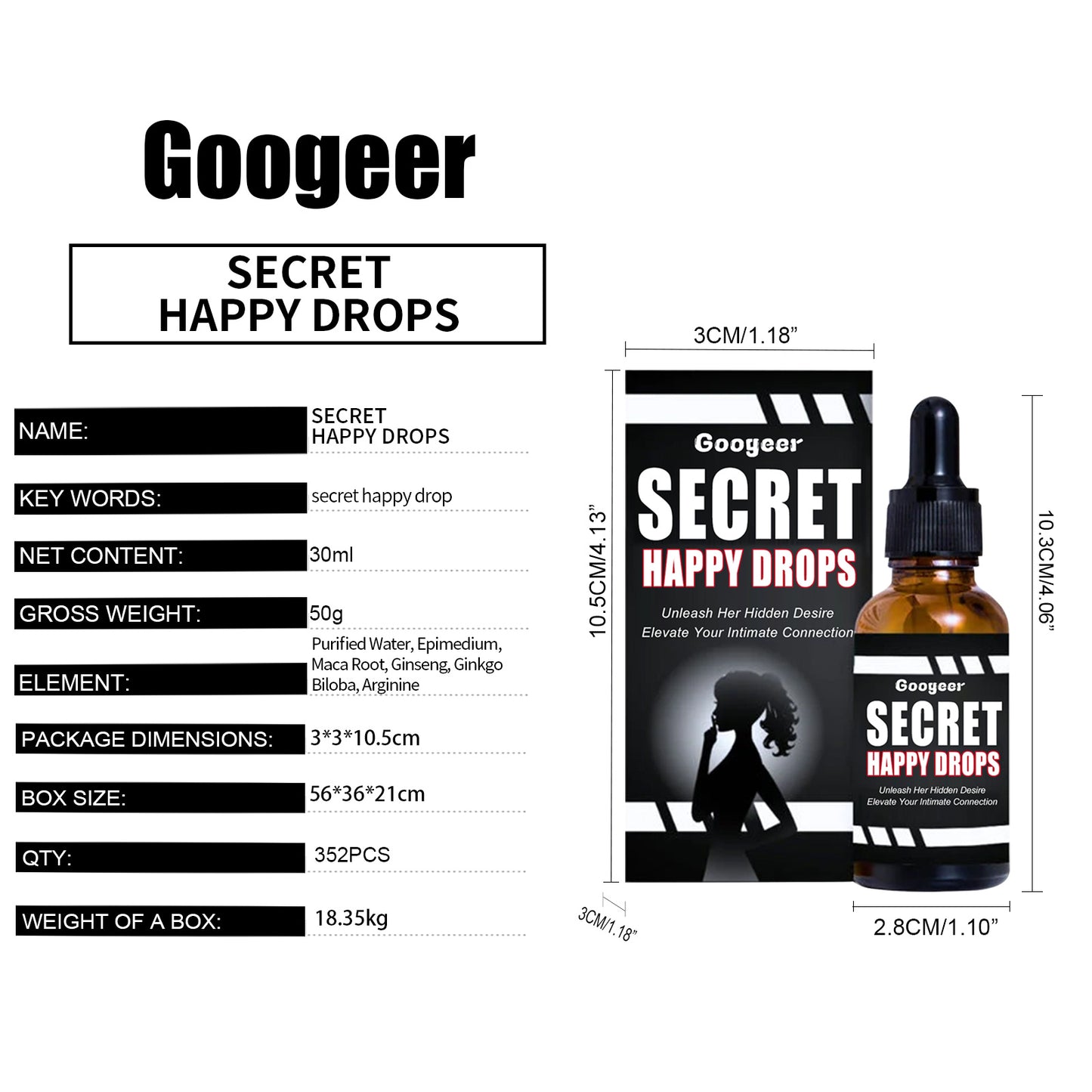 Secret Happy Drops – Ignite Passion & Elevate Intimacy
