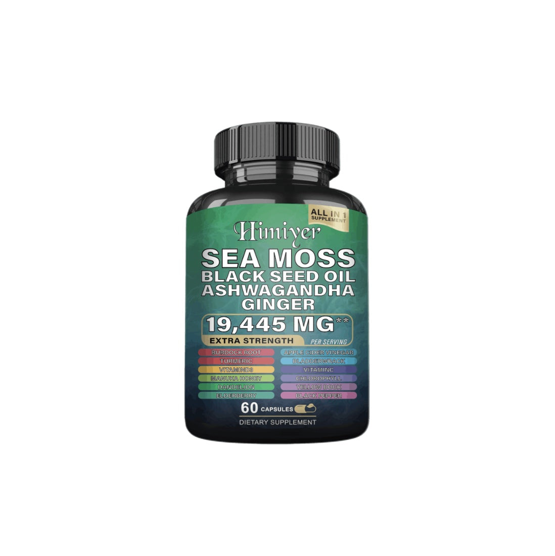 MagicMoss 16-in-1 Superfood Complex – Sea Moss, Black Seed Oil, Ashwagandha & More
