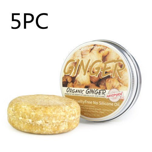Ginger Shampoo Soap – Anti-Dandruff & Scalp Refreshing