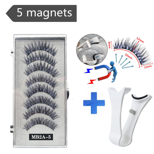 3D Magnetic Eyelashes – Natural Curl & Ultra-Soft for a Glamorous Look!