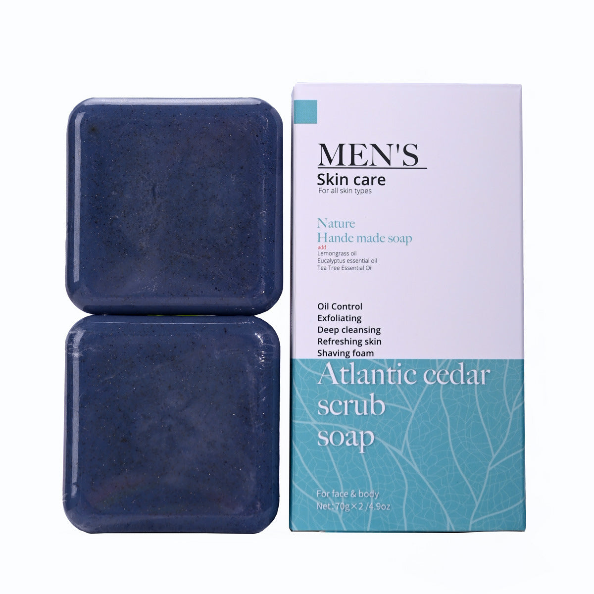 Frosted Handmade Turmeric Cleansing Bath Soap – Glow & Purify