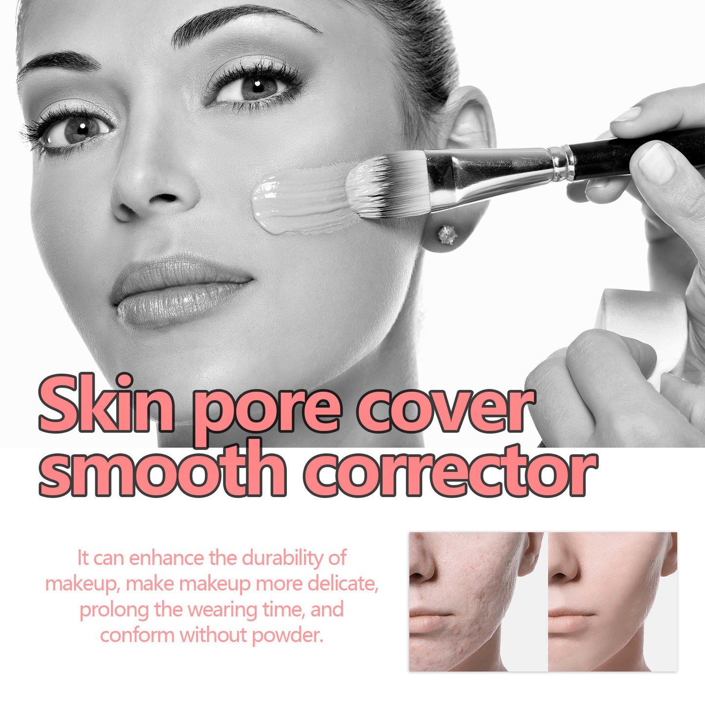 Invisible Pores Makeup Primer – Lightweight & Brightening for Flawless Skin