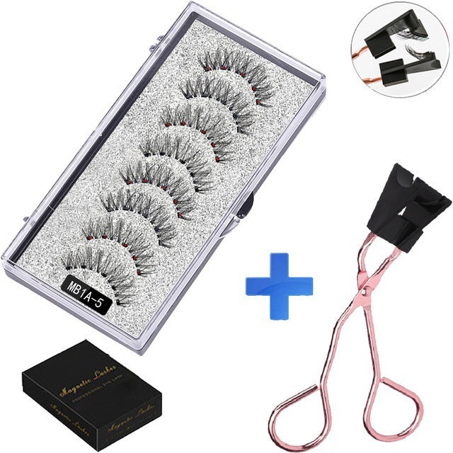 3D Magnetic Eyelashes – Natural Curl & Ultra-Soft for a Glamorous Look!