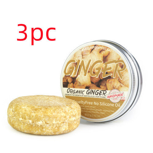 Ginger Shampoo Soap – Anti-Dandruff & Scalp Refreshing