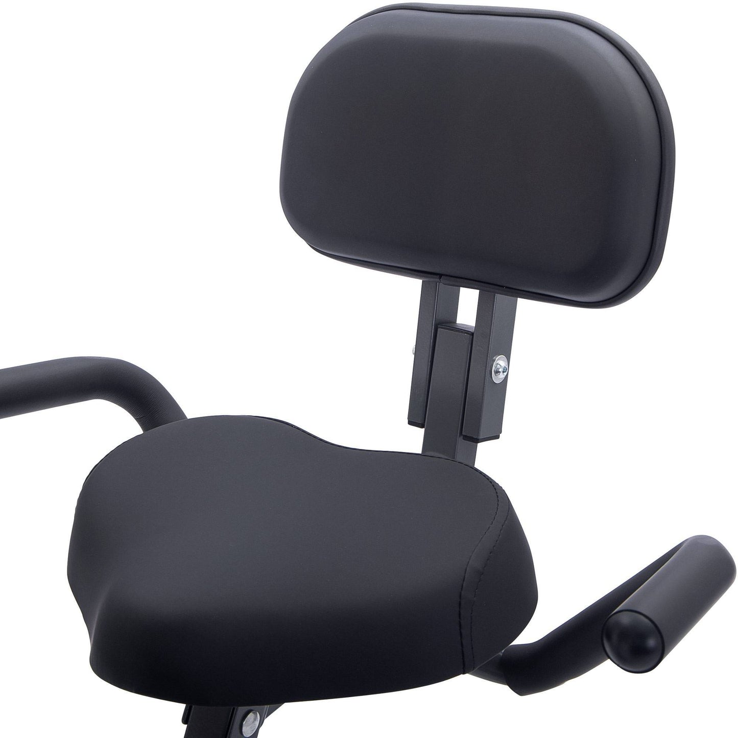 2-in-1 Folding Exercise Bike – Upright & Recumbent X-Bike with Adjustable Resistance & LCD Monitor