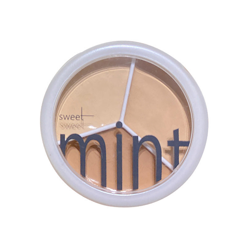 Tri-Color Concealer Foundation – Flawless Coverage & Natural Finish