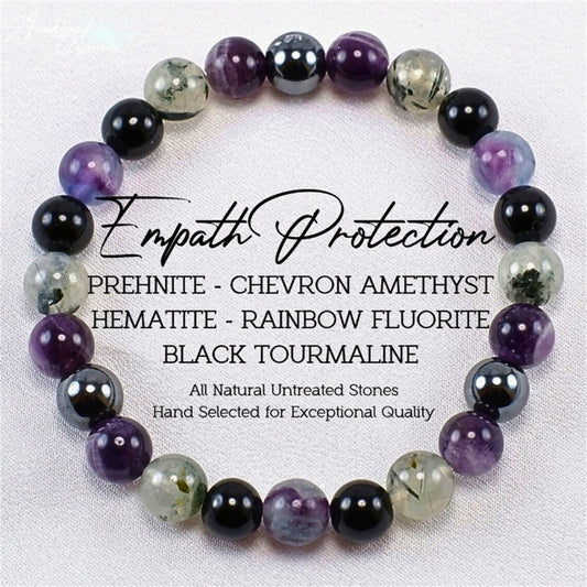 Rock Dark Style Natural Stone Bracelet – Starry Sky Elegance🌌
