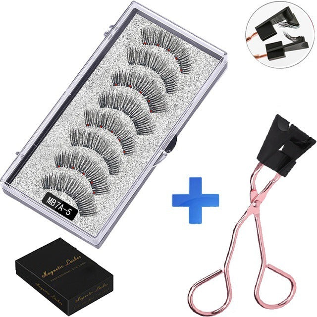 3D Magnetic Eyelashes – Natural Curl & Ultra-Soft for a Glamorous Look!