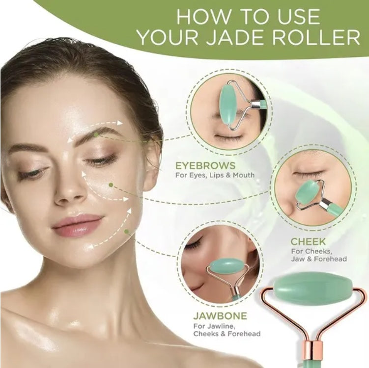 2PCS Gua Sha Facial & Body Massage Set | Natural Resin Scraping & Lifting Tool