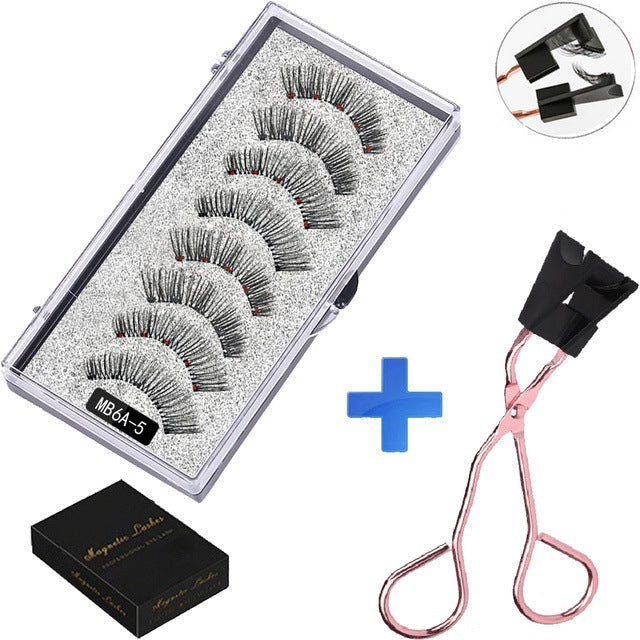 3D Magnetic Eyelashes – Natural Curl & Ultra-Soft for a Glamorous Look!