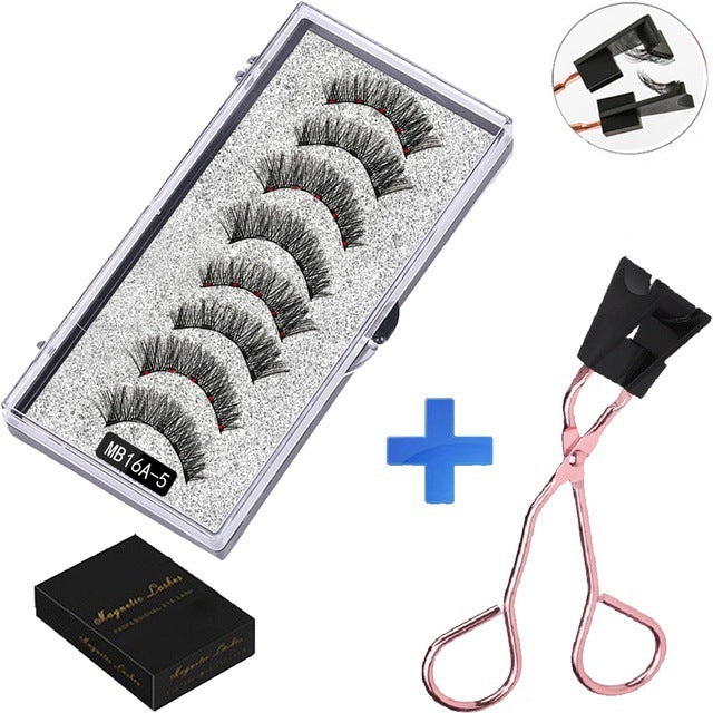 3D Magnetic Eyelashes – Natural Curl & Ultra-Soft for a Glamorous Look!