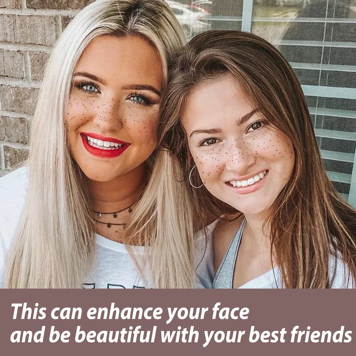 EELHOE Freckle Tattoo Stickers – Natural, Sweatproof & Long-Lasting Beauty