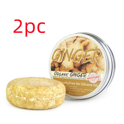Ginger Shampoo Soap – Anti-Dandruff & Scalp Refreshing