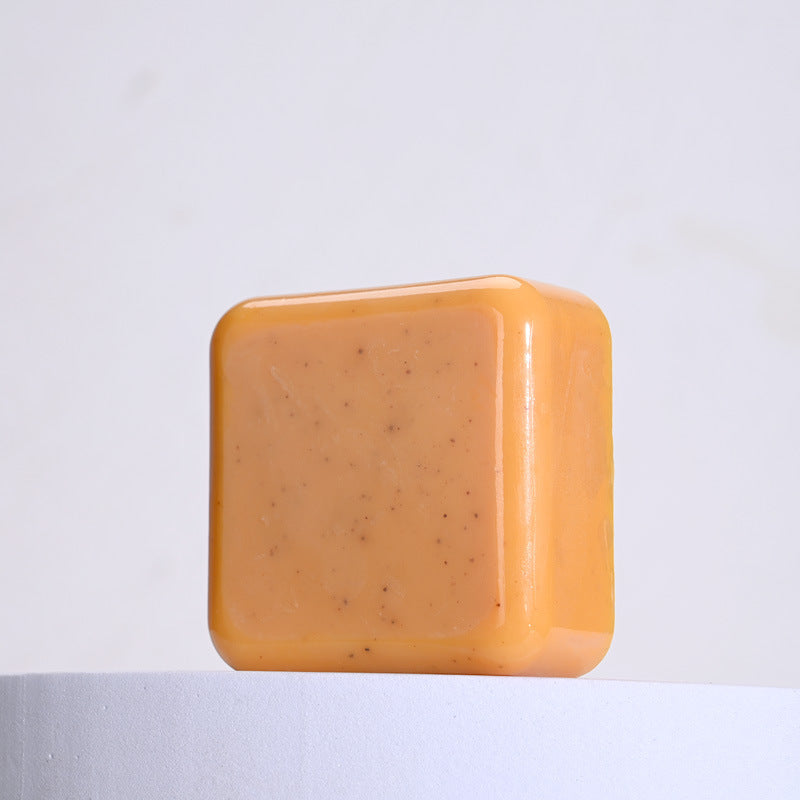 Frosted Handmade Turmeric Cleansing Bath Soap – Glow & Purify