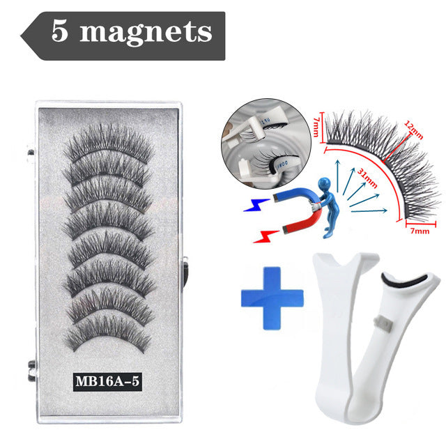 3D Magnetic Eyelashes – Natural Curl & Ultra-Soft for a Glamorous Look!