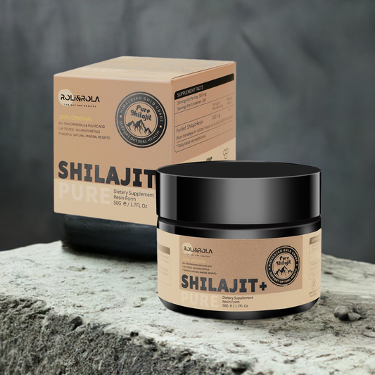 ROLI&ROLA Pure Himalayan Shilajit Resin – Premium Energy & Vitality Booster (50g)