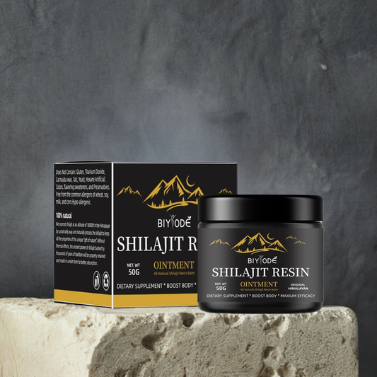 Pure Himalayan Shilajit Resin | With Ashwagandha & Gokshura | No Added Sugar | 50g Natural Supplement