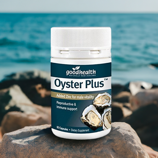 Oyster Plus – Premium Marine Nutrient with Zinc & Taurine (60 Capsules) for Vitality & Wellness